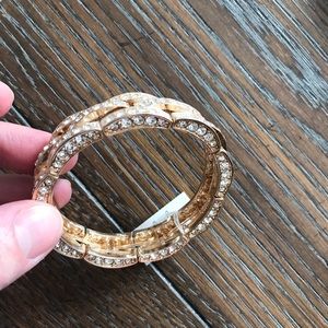 Bracelet with pave set crystals by Park Lane